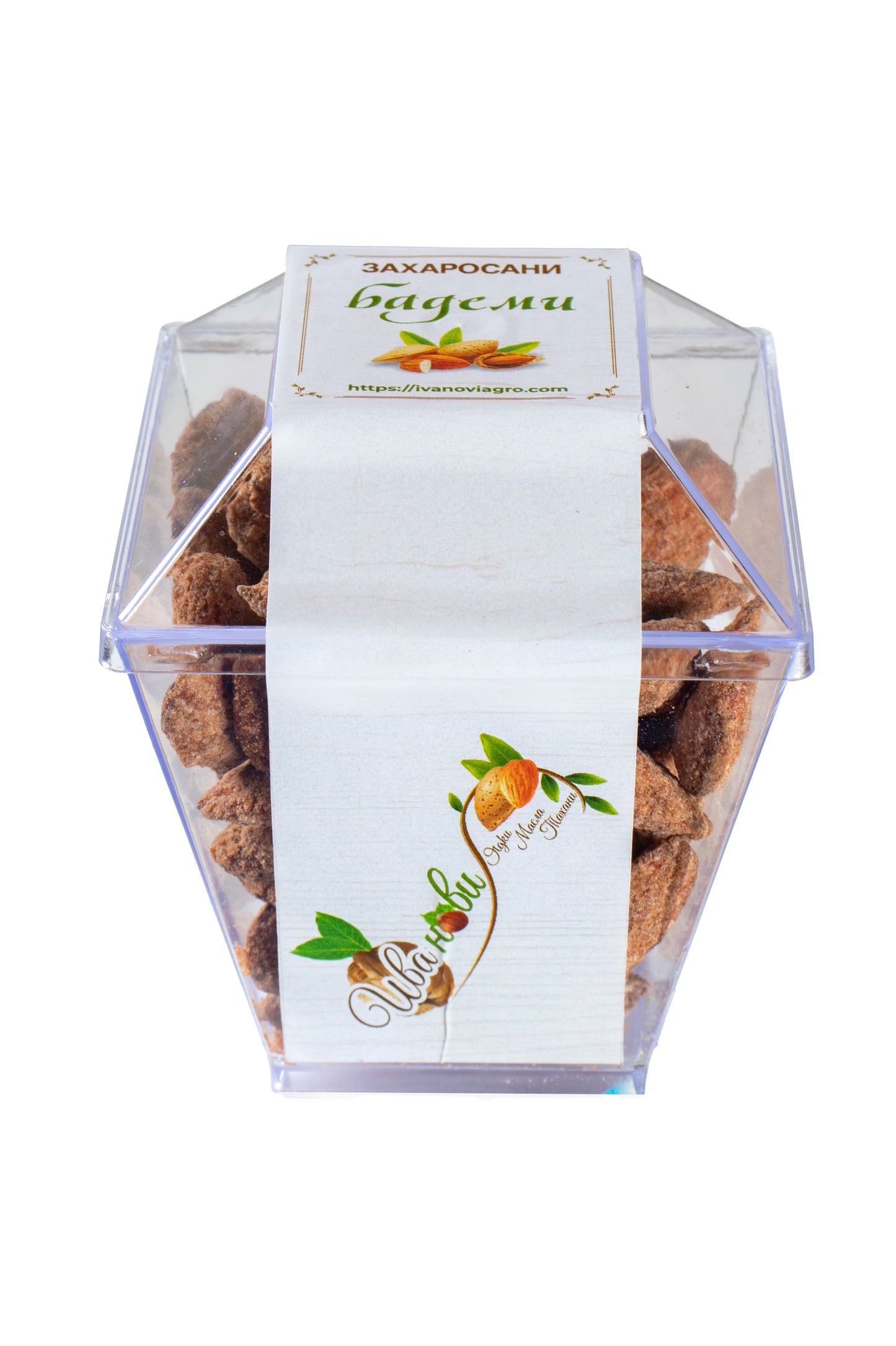 Захаросани бадеми - кутия 0.100 кг