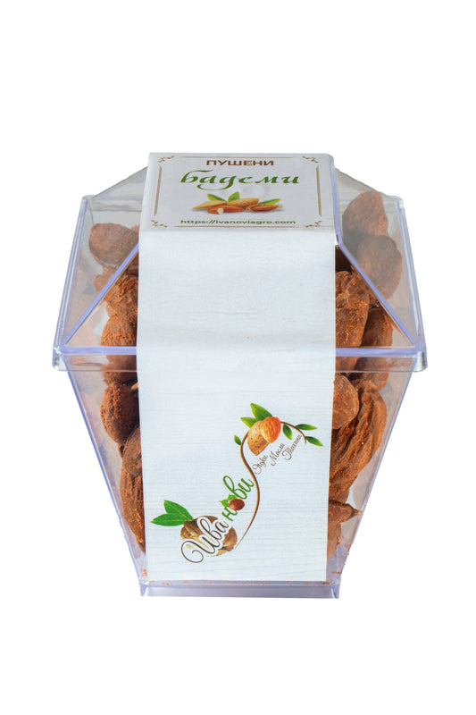 Пушени бадеми - кутия 0.100 кг